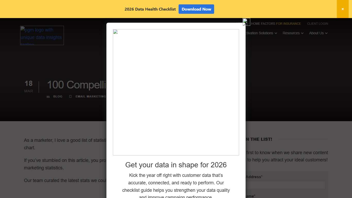 100 Compelling Email Statistics for 2026 PGM Solutions